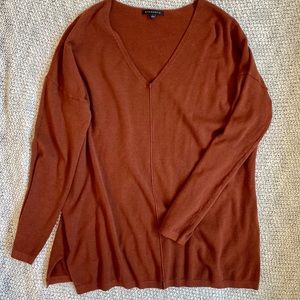 MOD Boutique, Brianna Front Seam Copper Sweater
